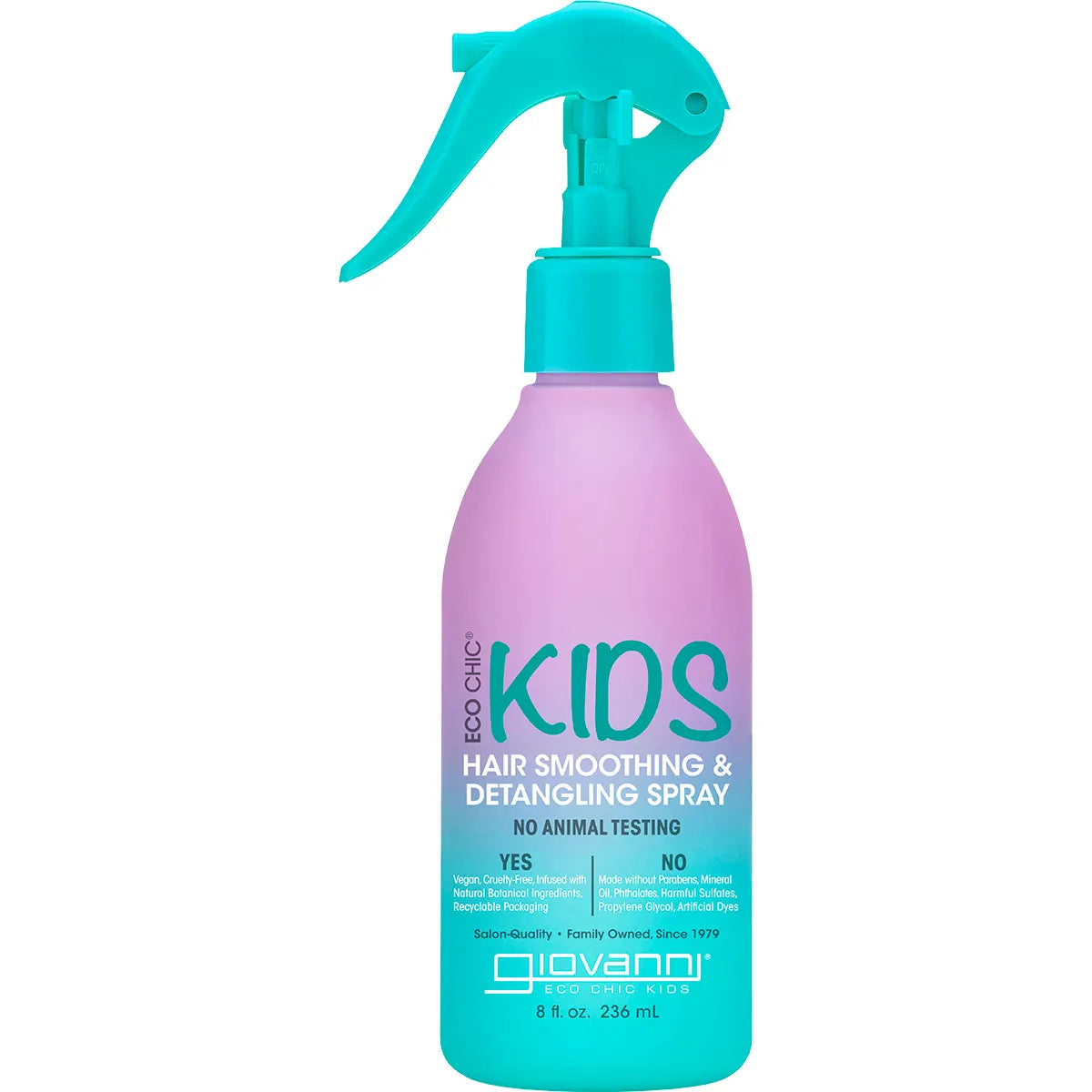 Giovanni Eco Chic Kids Hair Smoothing & Detangling Spray 236ml