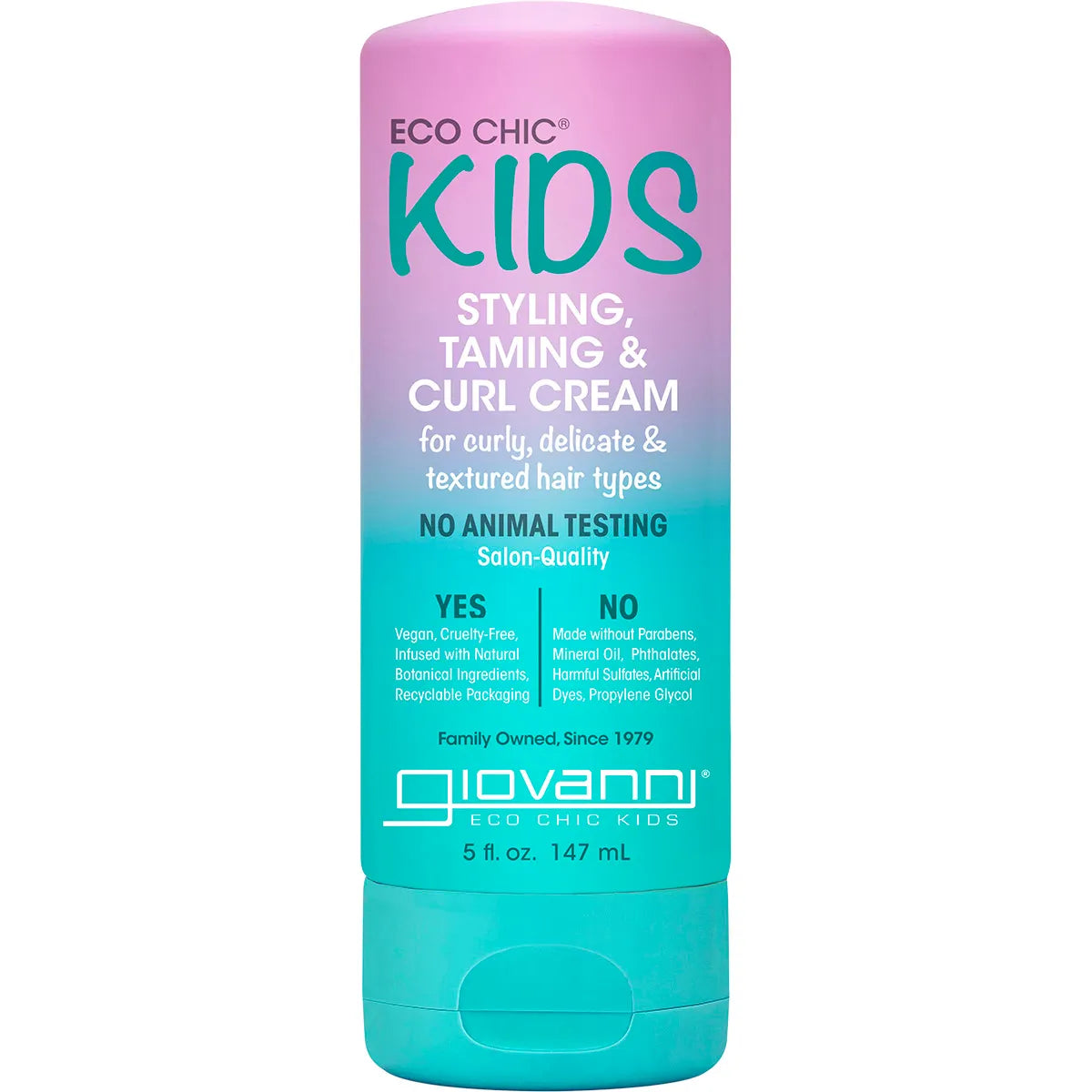 Giovanni Eco Chic Kids Styling, Taming & Curl Cream 147ml