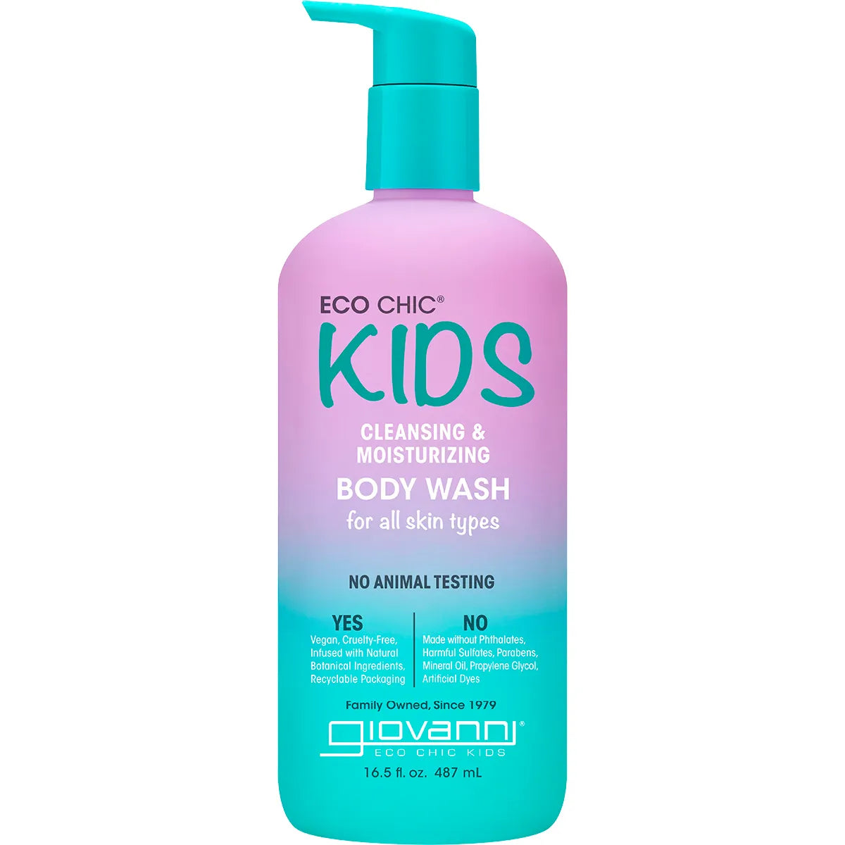 Giovanni Eco Chic Kids Cleansing & Moisturising Body Wash 487ml