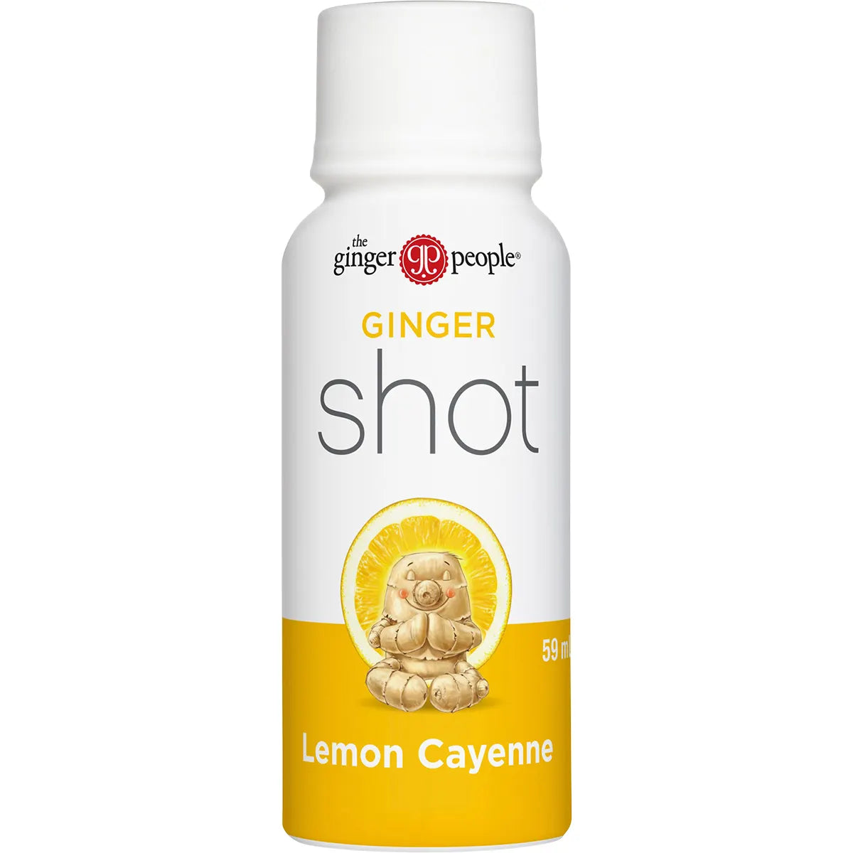 The Ginger People Ginger Shot Lemon Cayenne 59ml x 12