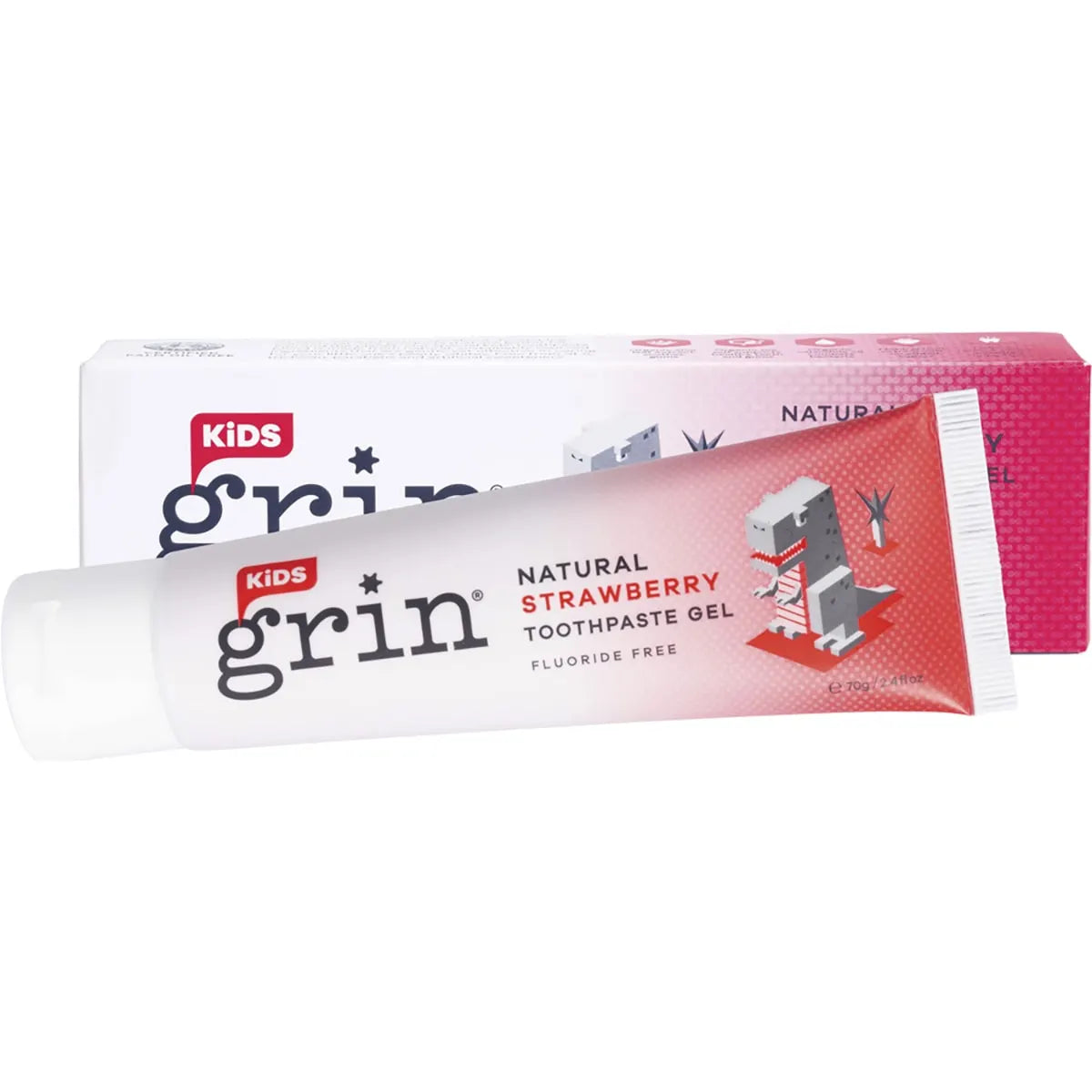 Grin Toothpaste Kids Strawberry 70g