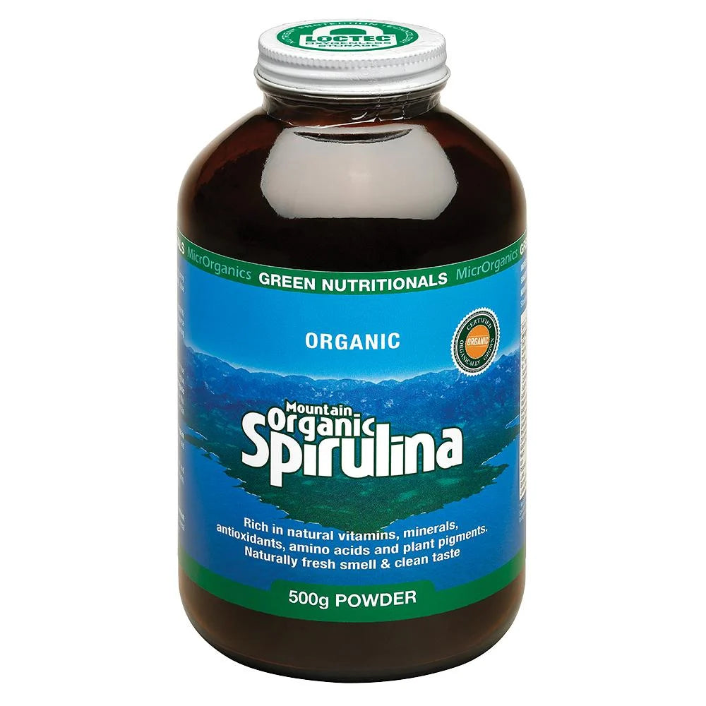 Green Nutritionals Organic Spirulina Powder 500g