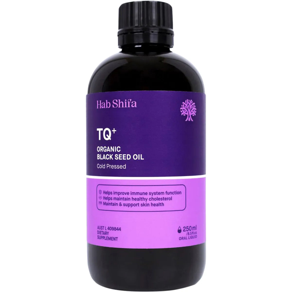 Hab Shifa TQ+ Organic Black Seed Oil 250ml