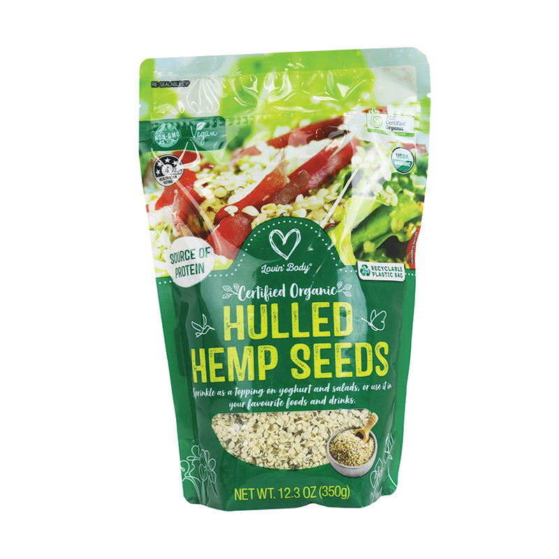 Lovin' Body Organic Hulled Hemp Seed 350g