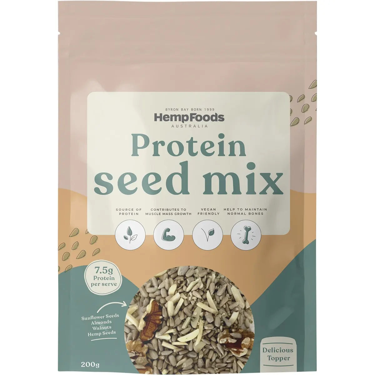 Hemp Foods Australia Protein Seed Mix 200g x 5