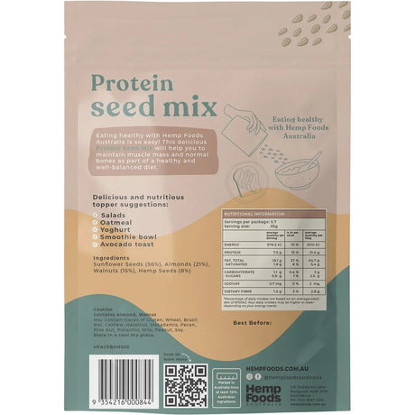 Hemp Foods Australia Protein Seed Mix 200g x 5