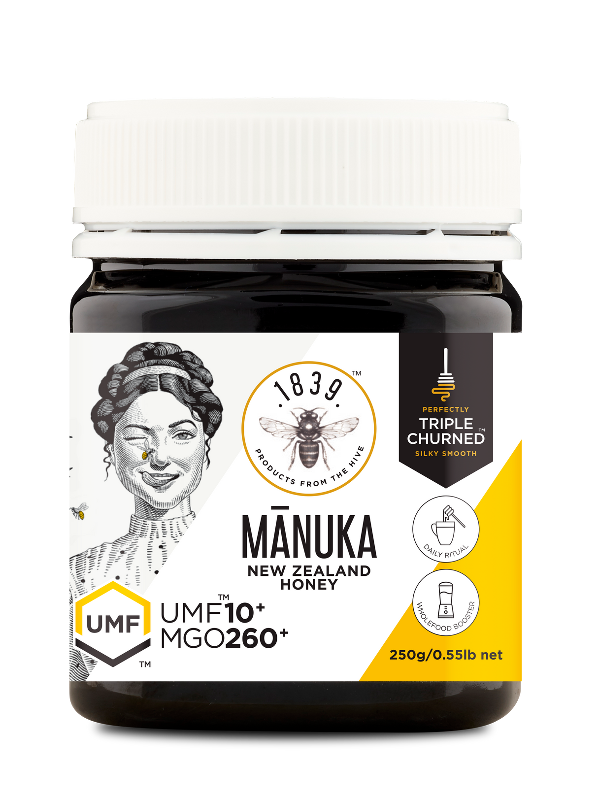 1839 Honey Manuka Honey UMF 10+ 250g