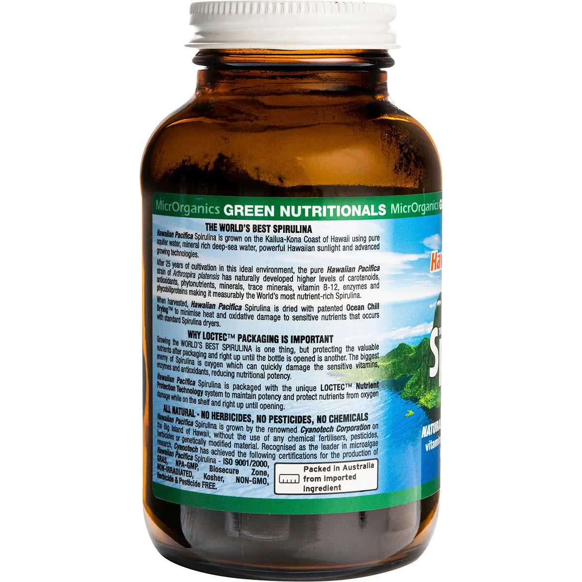 Green Nutritionals Spirulina Powder 100g