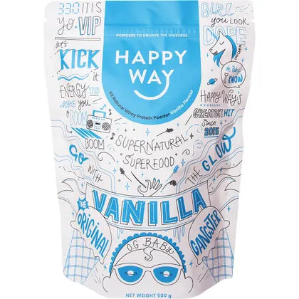 Happy Way Whey Protein Powder Vanilla