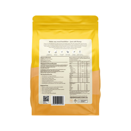 Hemp Foods Australia Organic Hemp Gold Protein 900g