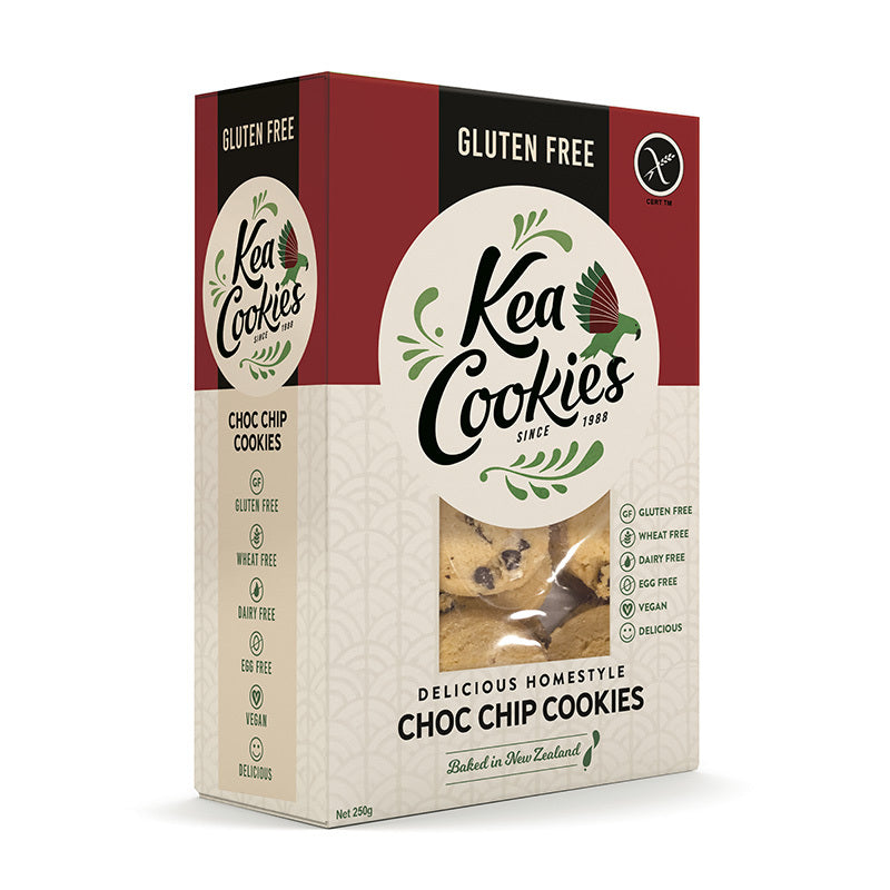 Kea Cookies Gluten Free - Choc Chip 250g x 6