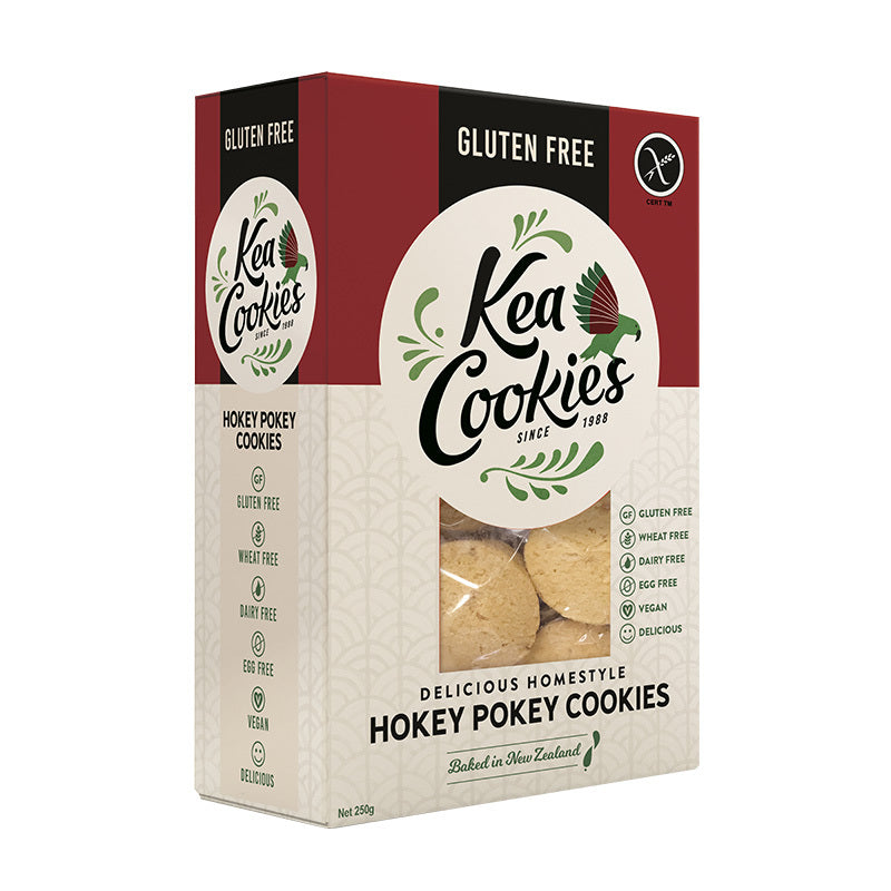 Kea Cookies Gluten Free - Hokey Pokey 250g x 6