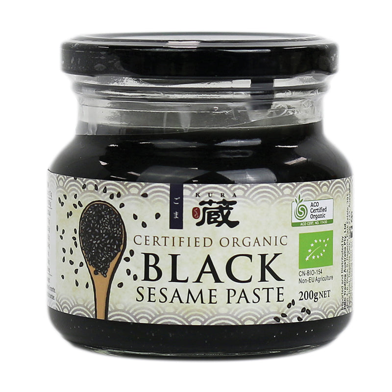 Kura Organic Black Sesame Paste 200g