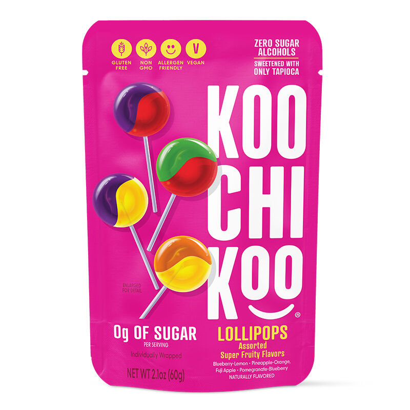 Koochikoo Organic Sugar Free Lollipops 60g