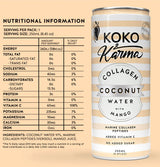 Koko & Karma Coconut Water - Collagen & Mango 250ml x 12