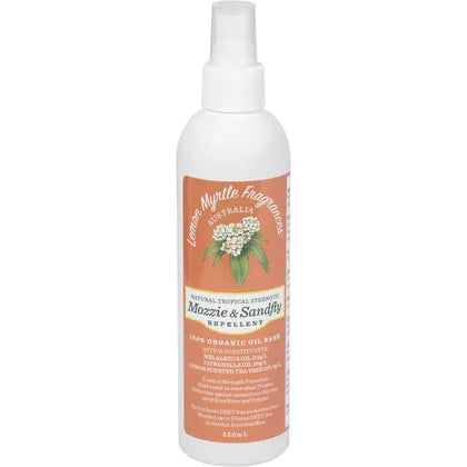 Lemon Myrtle Fragrances  Mozzie & Sandfly Repellent 250ml