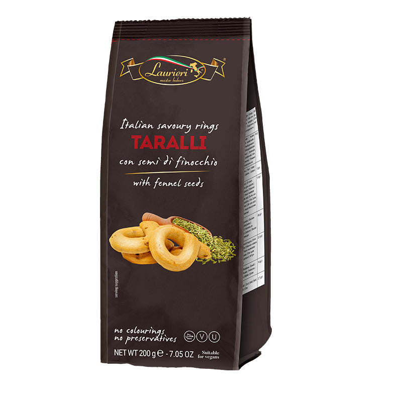 Laurieri Taralli - Fennel 200g