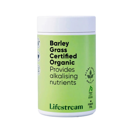 Lifestream Barley Grass Certified Organic Powder 100g