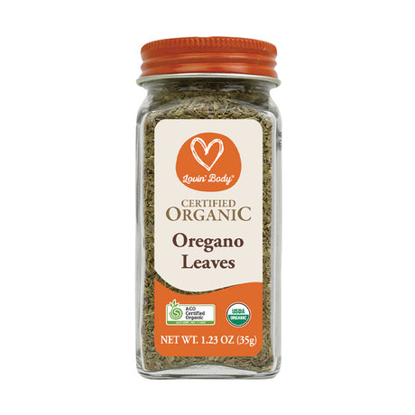 Lovin' Body Certified Organic Oregano 35g