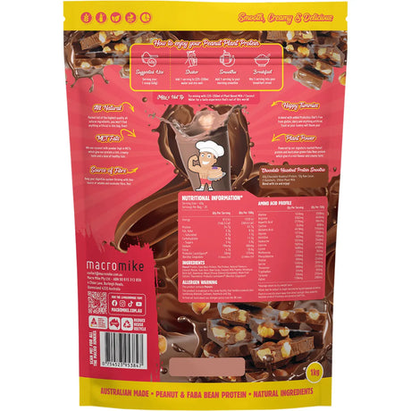 Macro Mike Peanut Plant Protein Chocolate Hazelnut 1kg