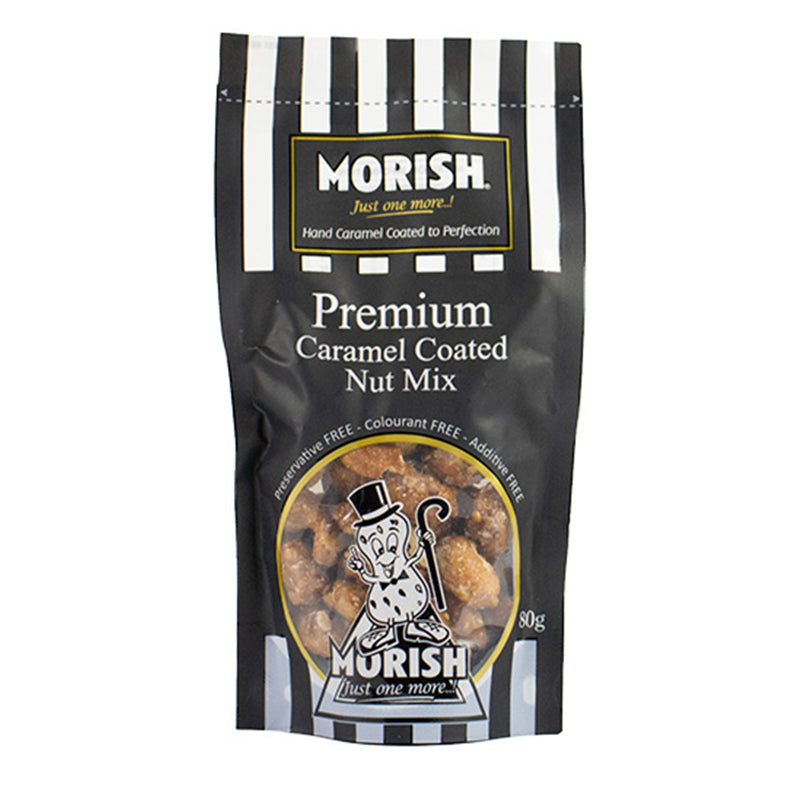 Morish Nuts Premium Caramel Coated Nuts 80g