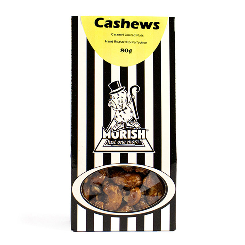 Morish Nuts Caramel Coated Cashews 80g