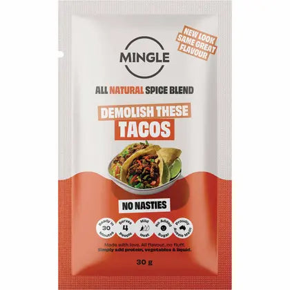 Mingle Tacos All Natural Recipe Base 12x30g