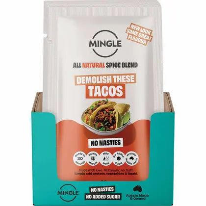 Mingle Tacos All Natural Recipe Base 12x30g