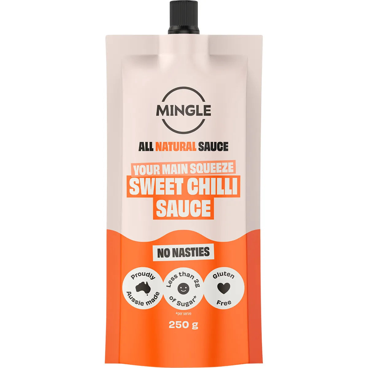 Mingle Sweet Chilli All Natural Sauce 250g x 10