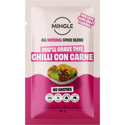 Mingle Chilli Con Carne All Natural Recipe Base 12x35g