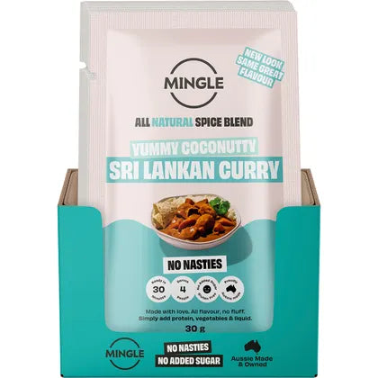 Mingle Sri Lankan Curry All Natural Recipe Base 12x30g