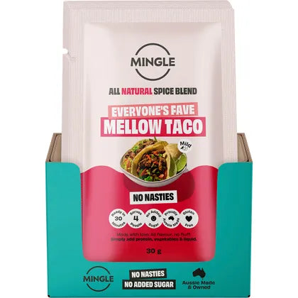 Mingle Mellow Taco All Natural Recipe Base 12x30g