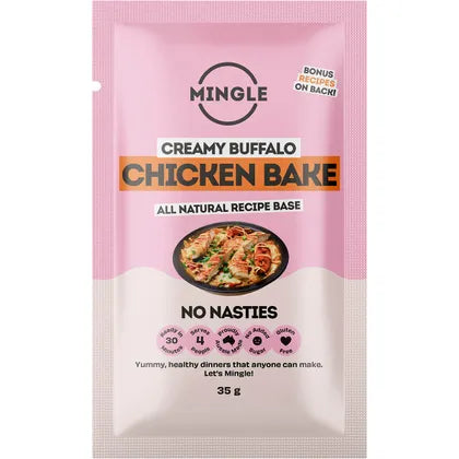 Mingle Buffalo Chicken Bake All Natural Recipe Base 12x35g