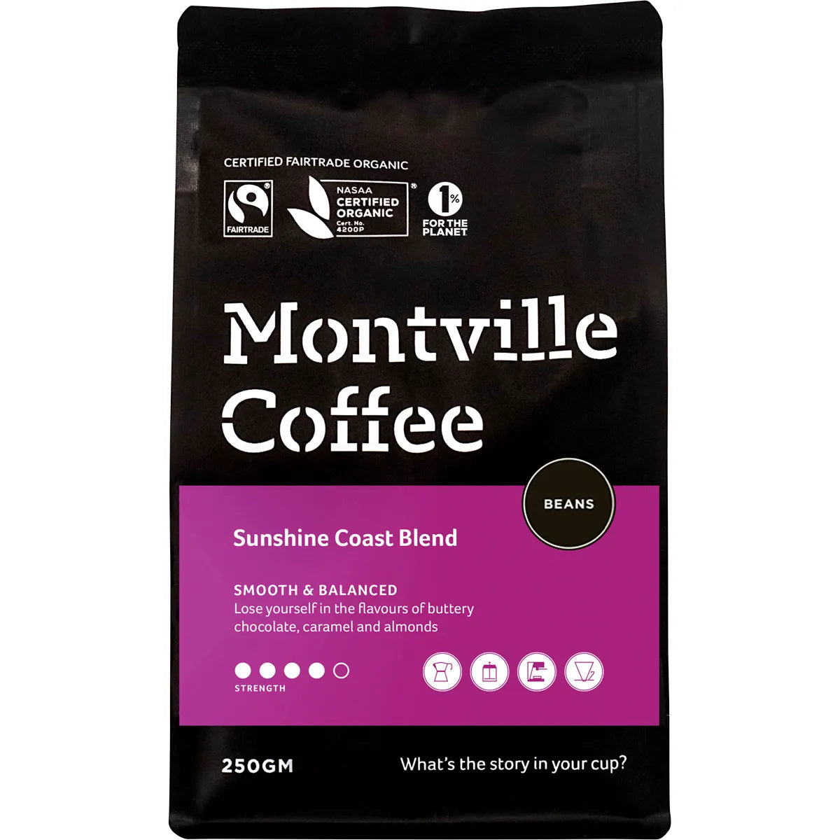 Montville Coffee Sunshine Coast Blend (Beans)