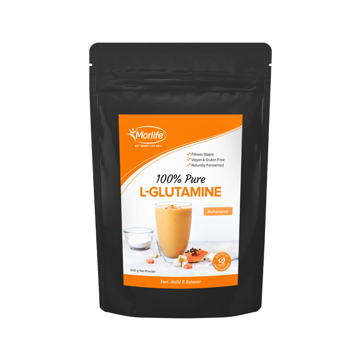 Morlife L-Glutamine Unflavoured 500g