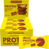 Nutry Nuts Protein Peanut Butter Cups - Milk Chocolate 42g x 12