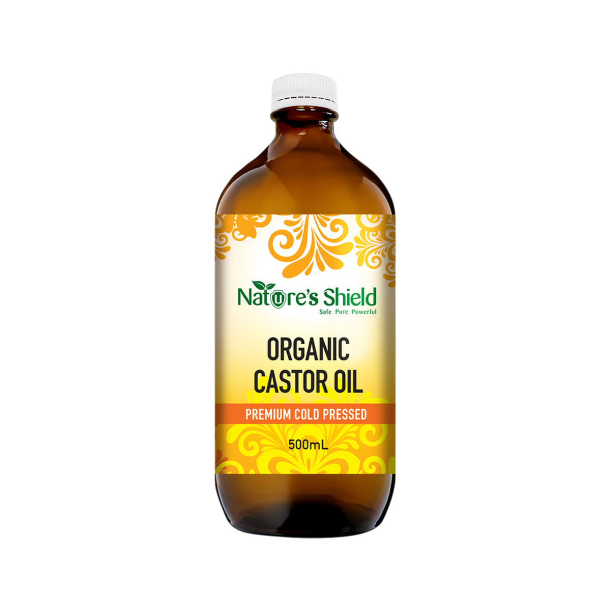 Nature's Shield Organic Castor Oil 500ml