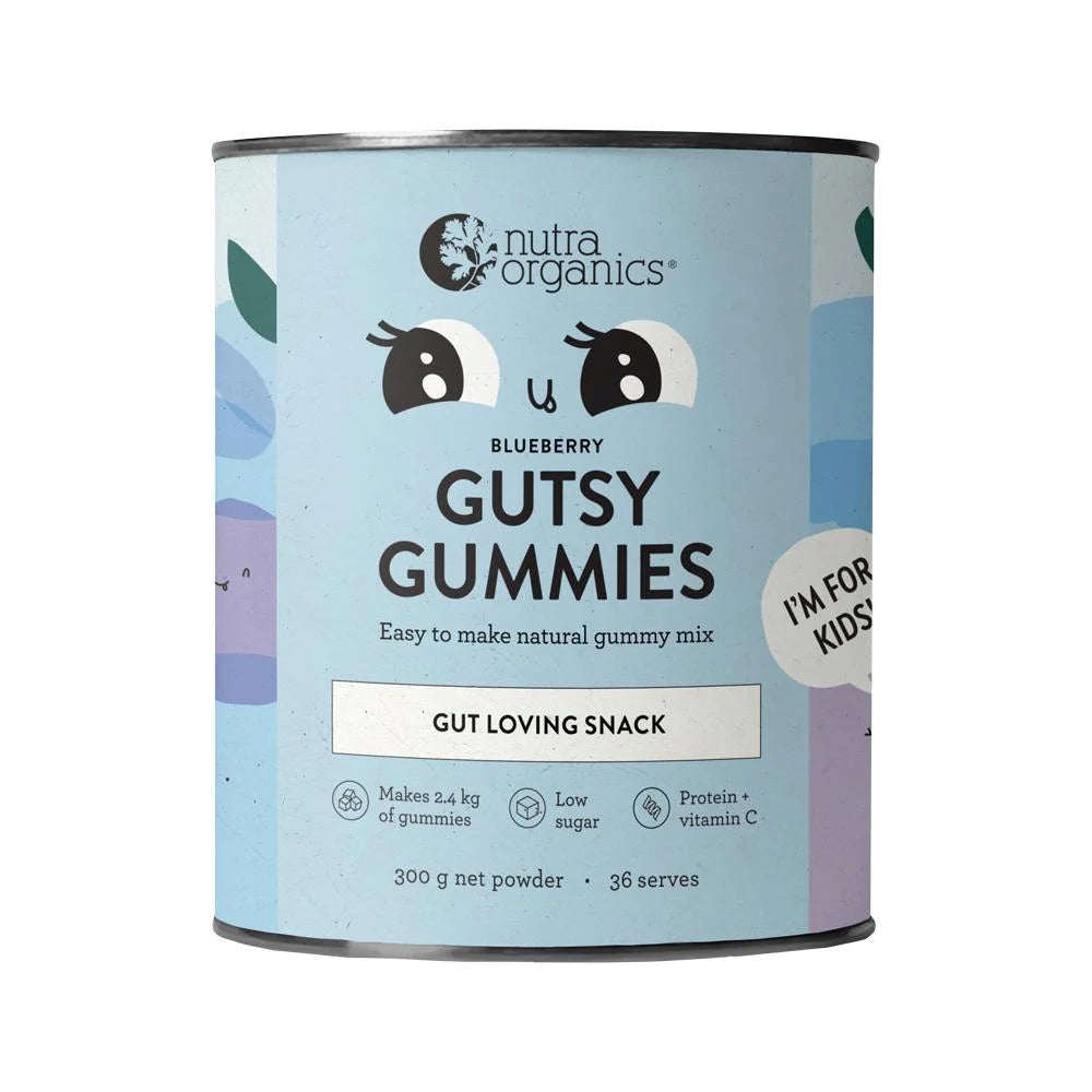 Nutra Organics Gutsy Gummies Blueberry