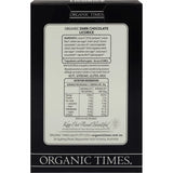 Organic Times Dark Chocolate & Licorice 150g