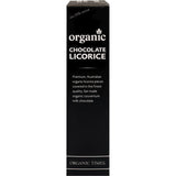 Organic Times Dark Chocolate & Licorice 150g