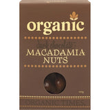 Organic Times Dark Chocolate & Macadamia Nuts 150g