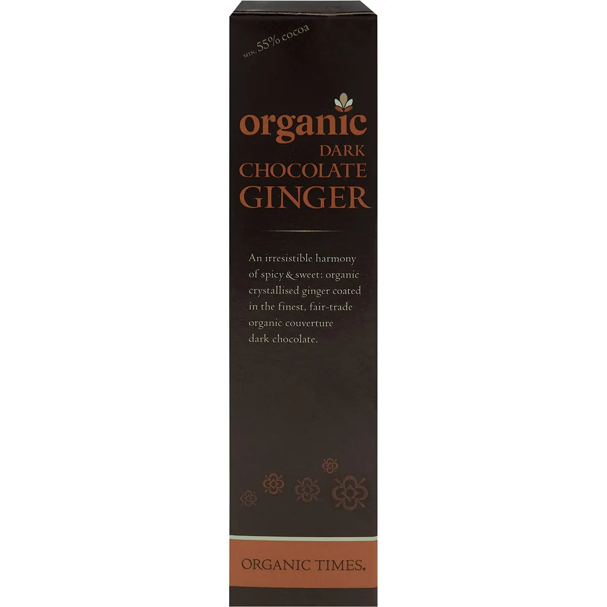 Organic Times Dark Chocolate & Ginger 150g