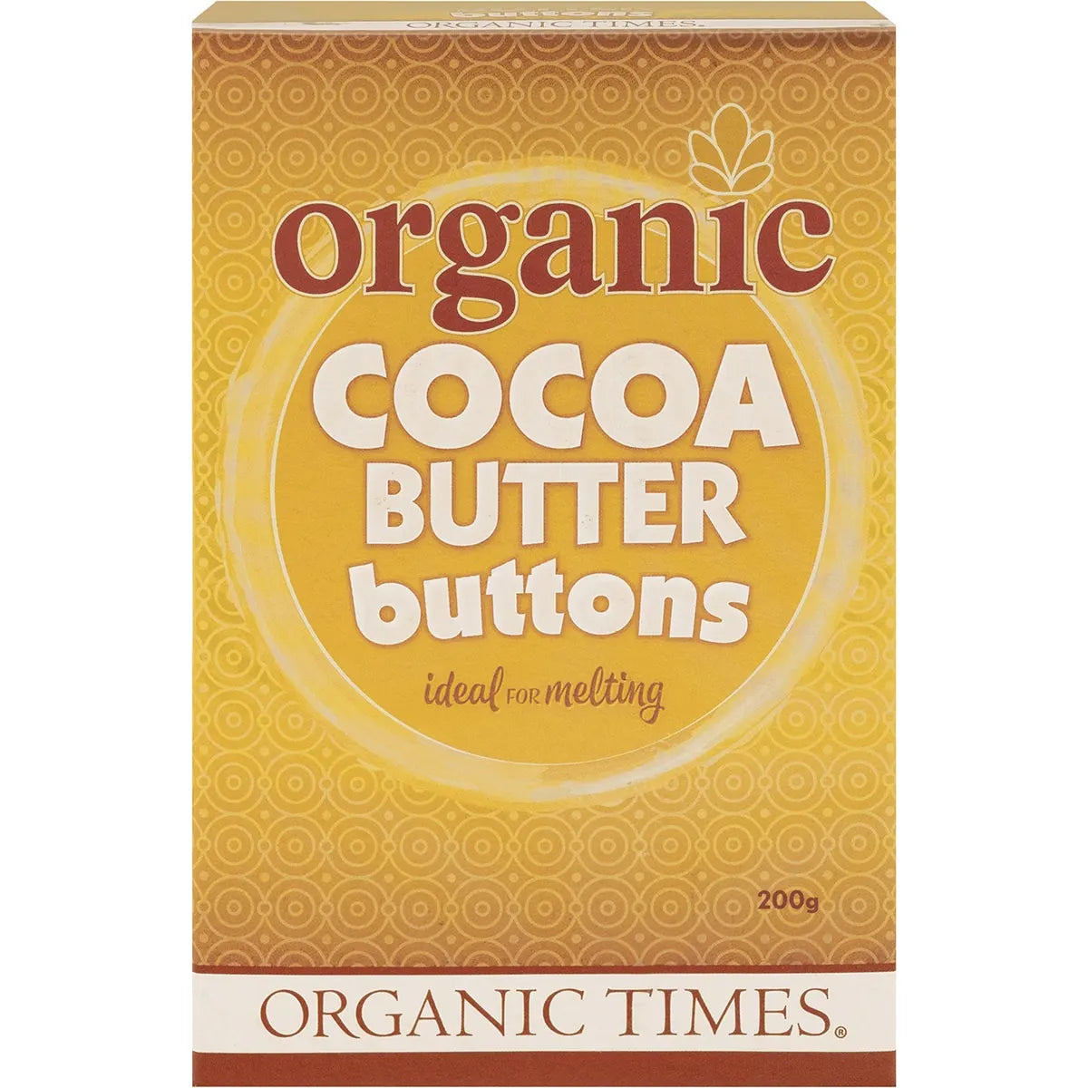 Organic Times Cacoa Butter Buttons 200g