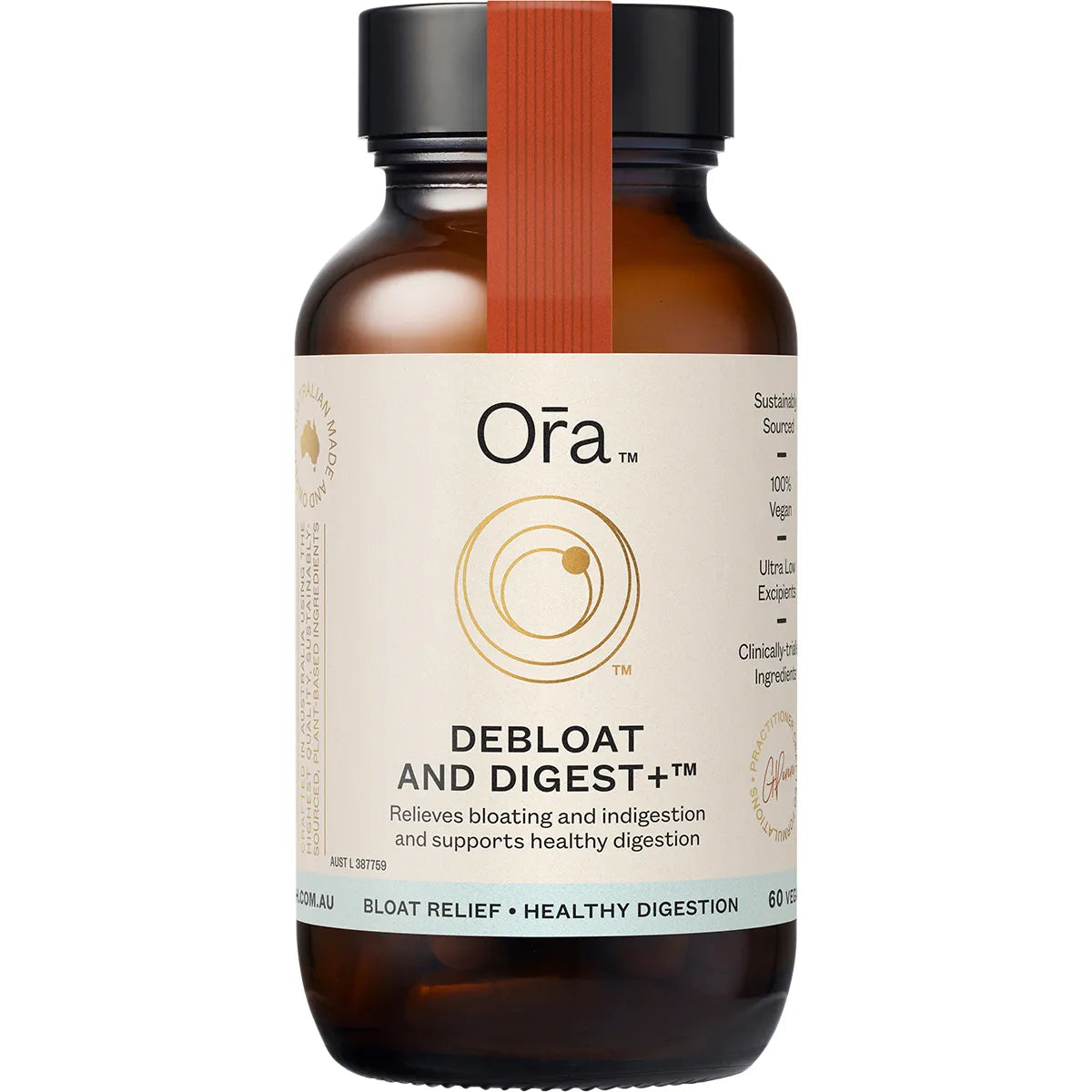 Ora Health Debloat and Digest 60 Caps