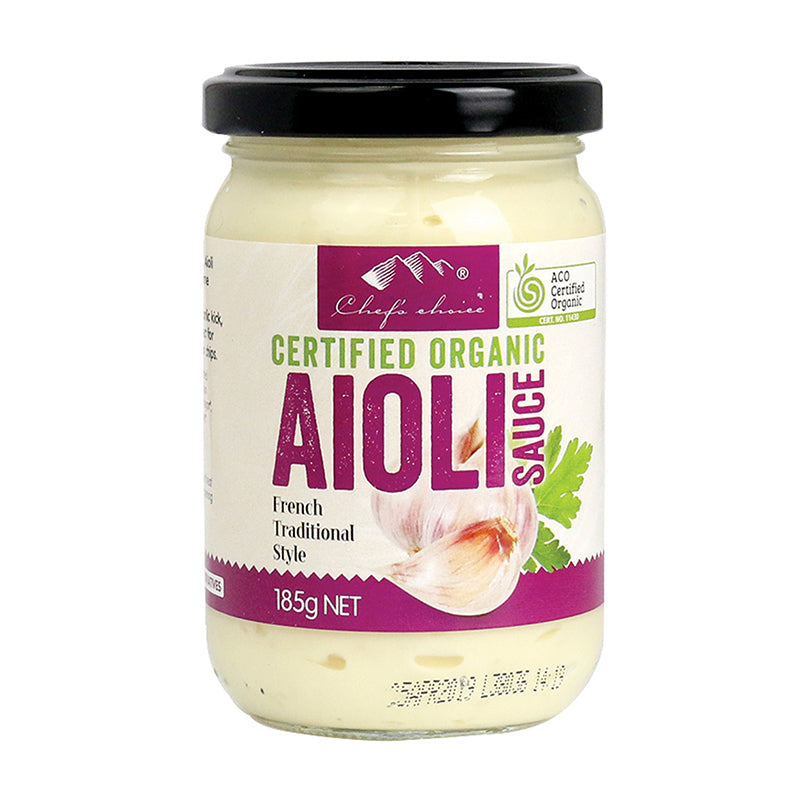 Chef's Choice Organic Aioli Sauce 185g