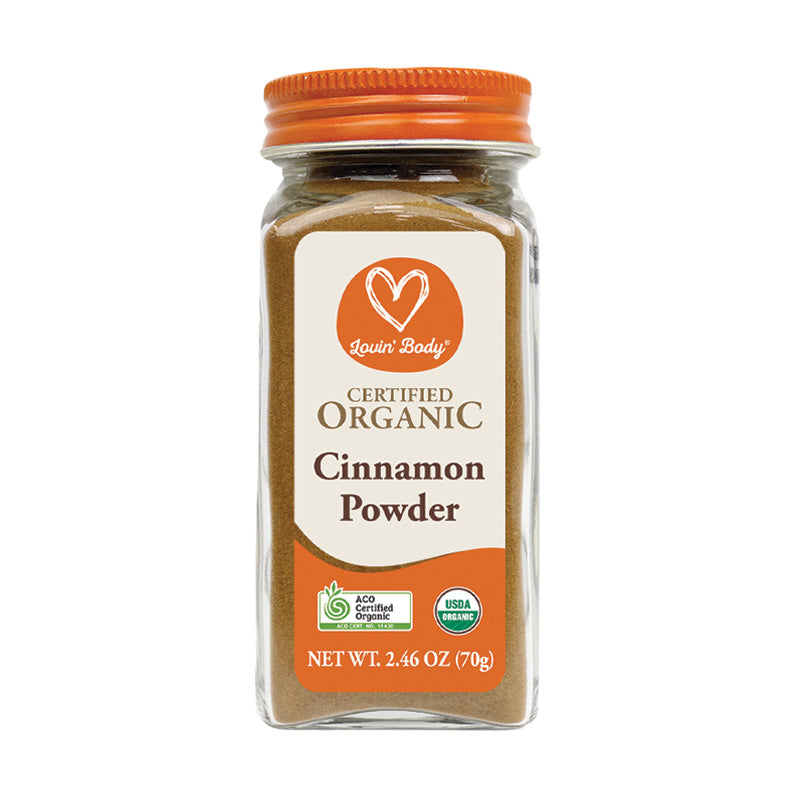 Lovin' Body Certified Organic Cinnamon Powder 85g