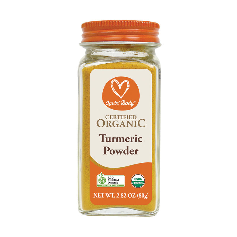 Lovin' Body Certified Organic Turmeric Powder 80g