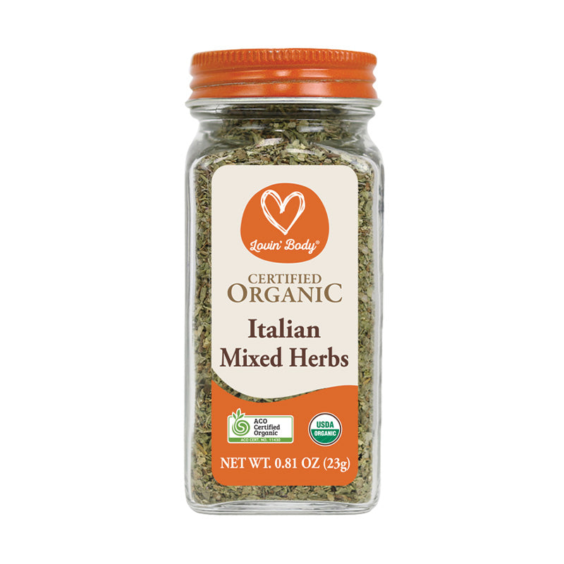 Lovin' Body Certified Organic Italian Herb Mix 23g