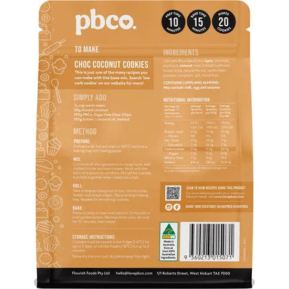 PBCo Cookie Mix Low Carb 320g