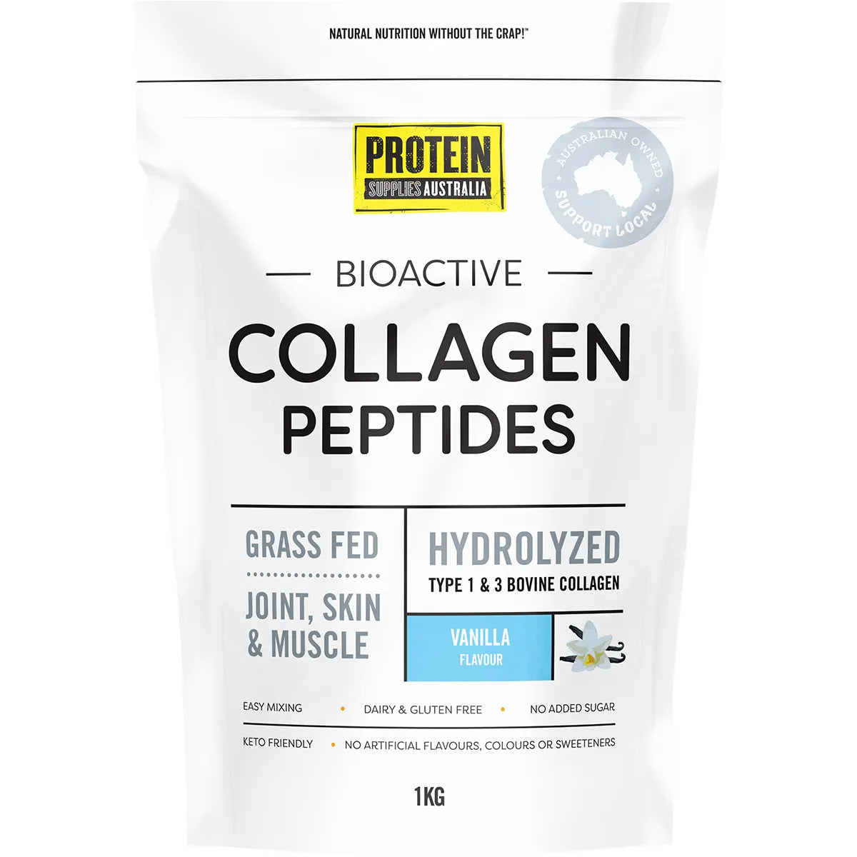 Protein Supplies Australia Collagen Vanilla